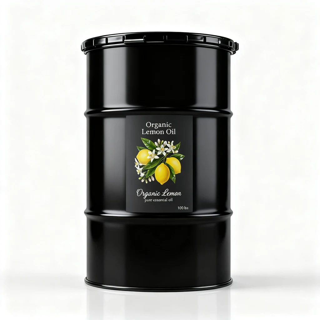 Organic Lemon Essential Oil 100 lbs