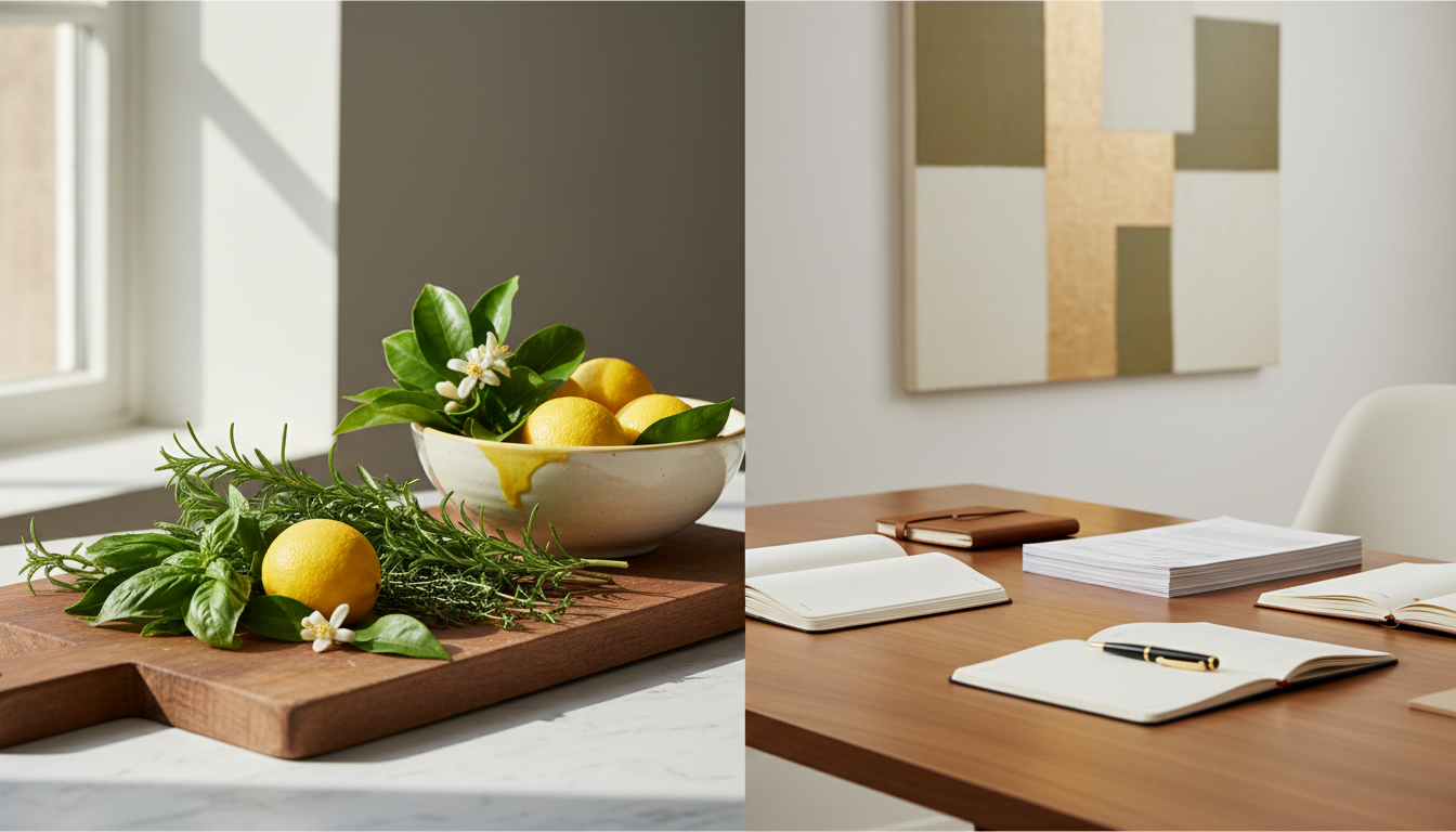 Signature Blend: Morning Porch, Our Lemon, Basil, and Peppermint Recipe